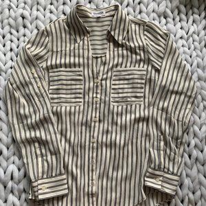 2/$12 3/$15 stripe Portofino blouse